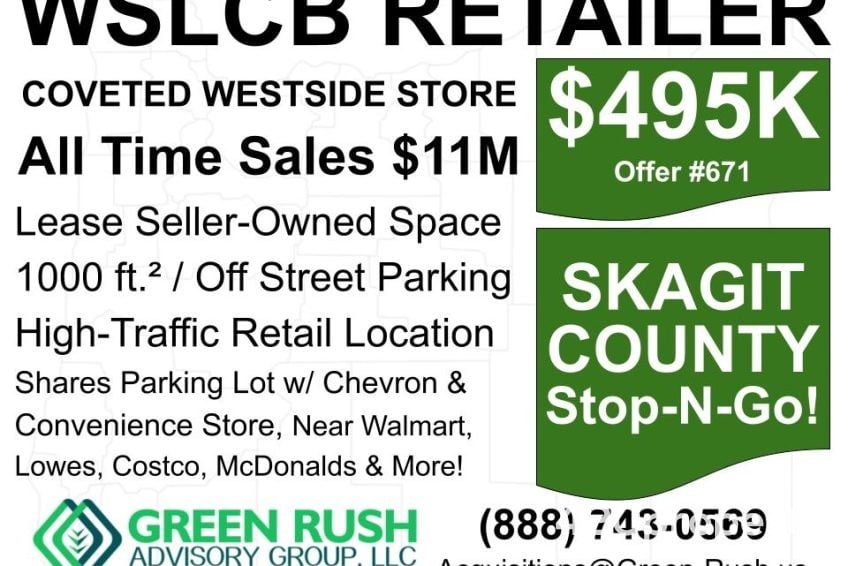 Cannabis Businesses For Sale | Cannabis Retail Stores & Dispensaries For Sale