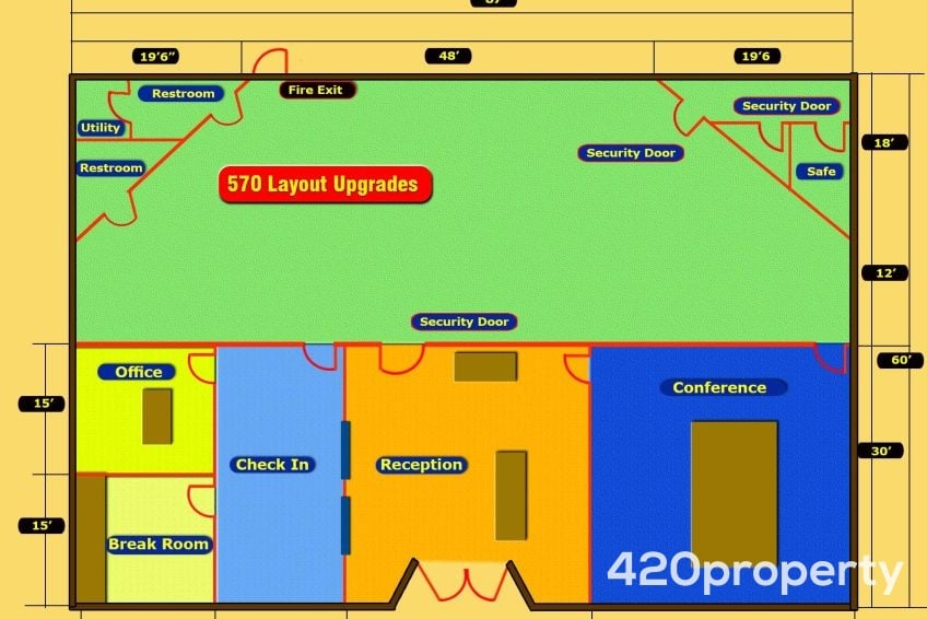 Cannabis Real Estate Listings | Other Commercial Properties for Cannabis Business Use For Lease