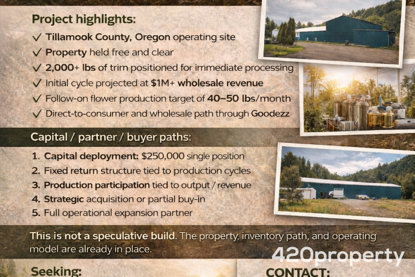 Cannabis & Hemp Industry Joint Venture Opportunities | Cannabis & Hemp Industry Joint Venture Opportunities