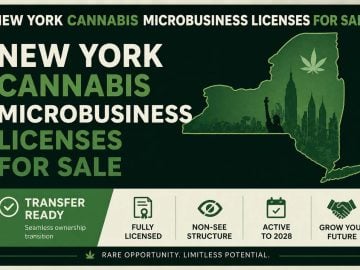 New York Cannabis Microbusiness License For Sale