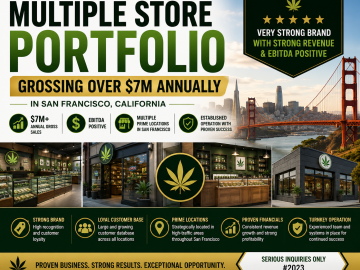 Multiple Store Portfolio Grossing over 7M Annually in San Francisco Very Strong Brand with Strong Revenue & EBITDA Positive (San Francisco, California) #2023