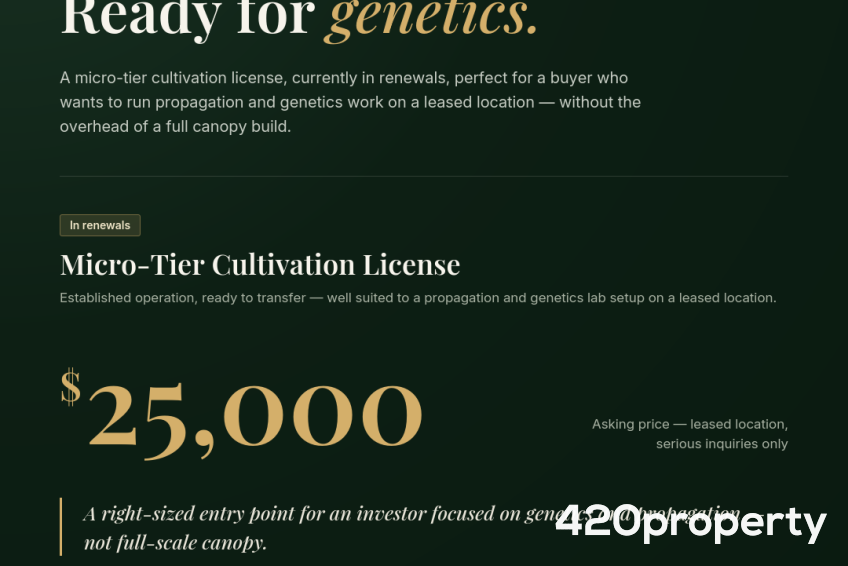 Cannabis Businesses For Sale | Cannabis Manufacturing / Processing Businesses For Sale