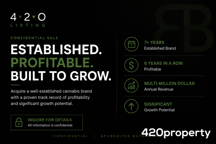 Cannabis Businesses For Sale | Cannabis Manufacturing / Processing Businesses For Sale