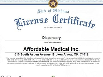 Retail Dispensary Location with COO