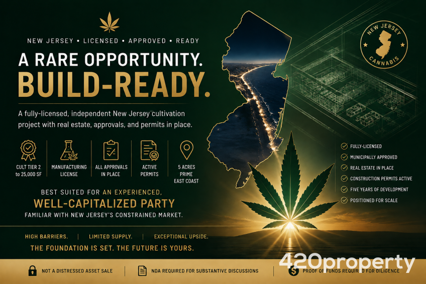Cannabis Real Estate Listings | Cannabis & Hemp Zoned Land For Sale