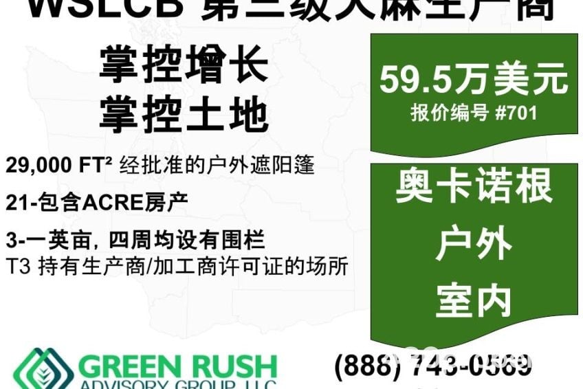 Cannabis Businesses For Sale | Cannabis Cultivation/ Grow Businesses For Sale