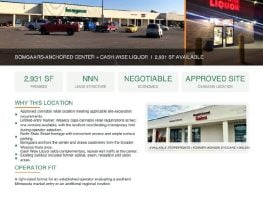 Cannabis-ready retail for lease — 1270 N State St, Waseca MN