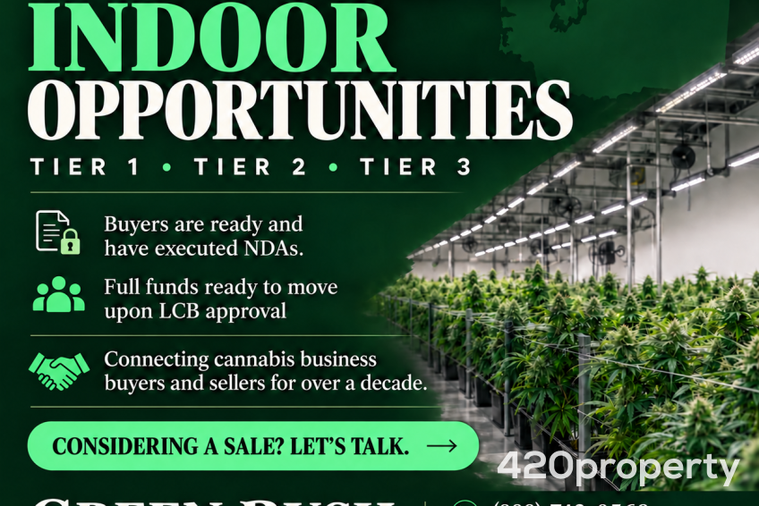 Cannabis Businesses For Sale | Cannabis Cultivation/ Grow Businesses For Sale