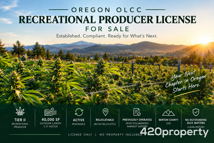 Cannabis Businesses For Sale | Cannabis Business Licenses For Sale