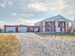 PRIVACY Right Off the Highway!!! Mansion and Warehouse Space on Park Like Acreage