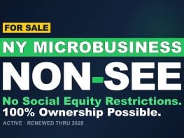 NY Cannabis Microbusiness License – Non-SEE, 100% Ownership Possible