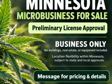 Minnesota Microbusiness for Sale — Preliminary License Approval